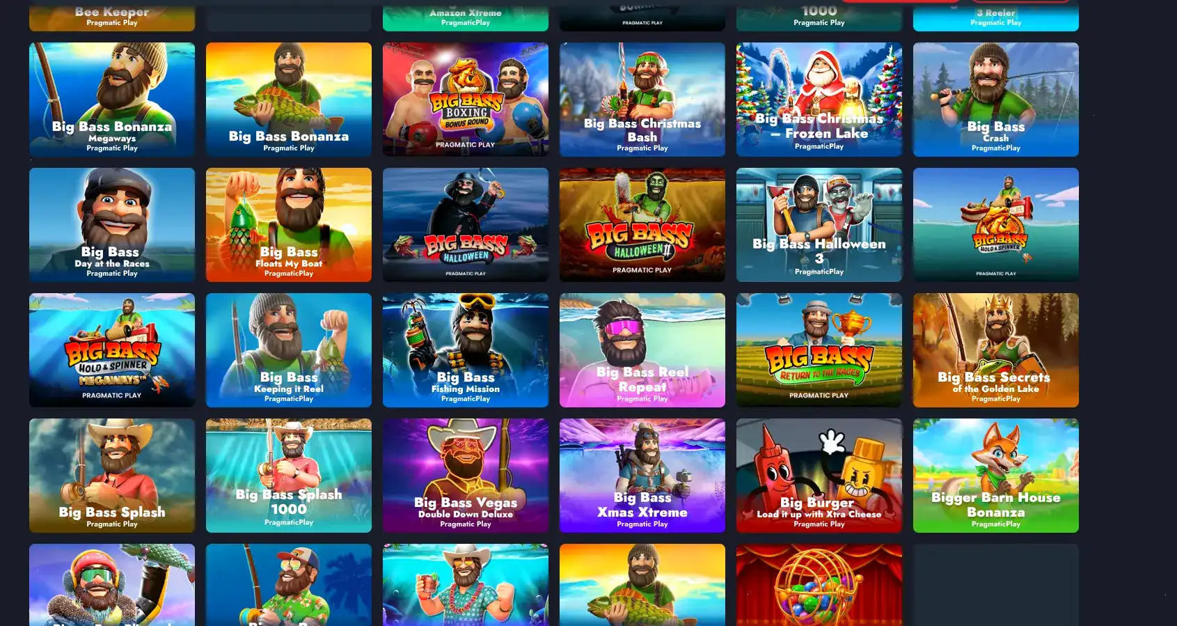 Интерфейс игровых автоматов Магнит казино